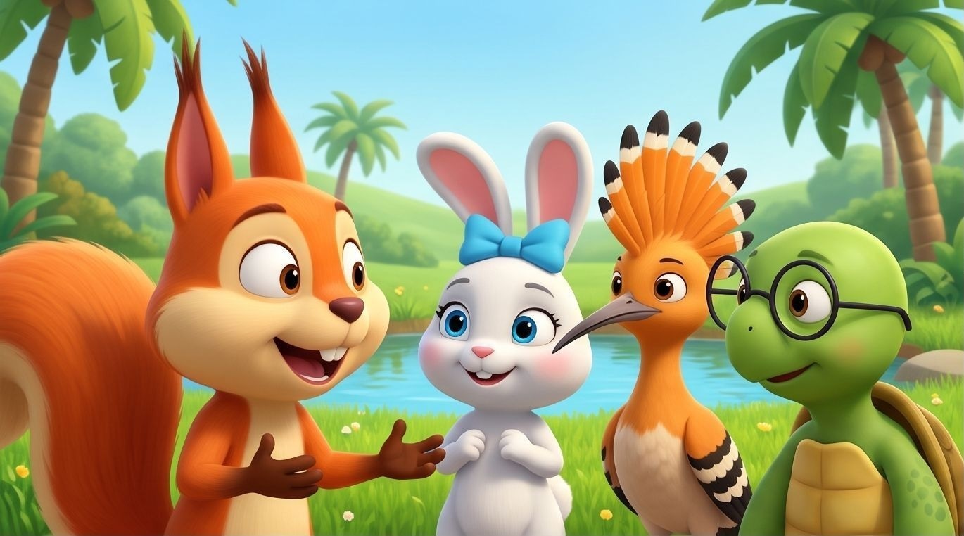 Pip the Squirrel and the Big Race: Learning Resilience